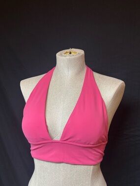 Lululemon Pink Halter Sports Bra Top